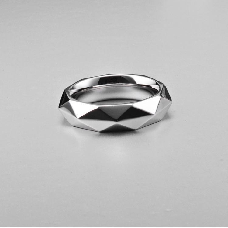 Titanium Steel Diamond Ring for Men Niche Cold Personality Trendy Fashion Accessories Trendy People