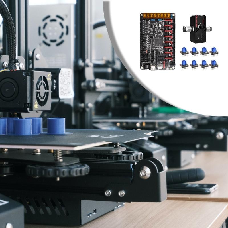 3D Printers OctopusV1.1 Control Board +BTT SFS V2.0  + 8Pcs TMC2209 Motor Driver Support Klipper andMarlin