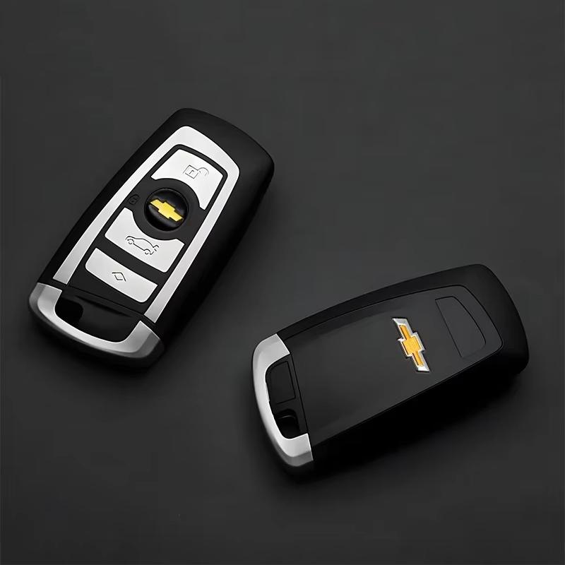 5/10Pcs Car Remote Key Logo GRYHAW23 Metal Emblem Stickers For Chevrolet Cruze Malibu Colorado Suburban Equinox Blazer Trax Spark Bolt SS