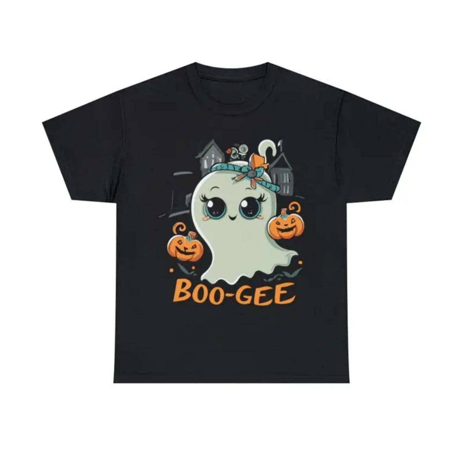 Boo Gee Cute Halloween Ghost T Shirt S 5Xl S