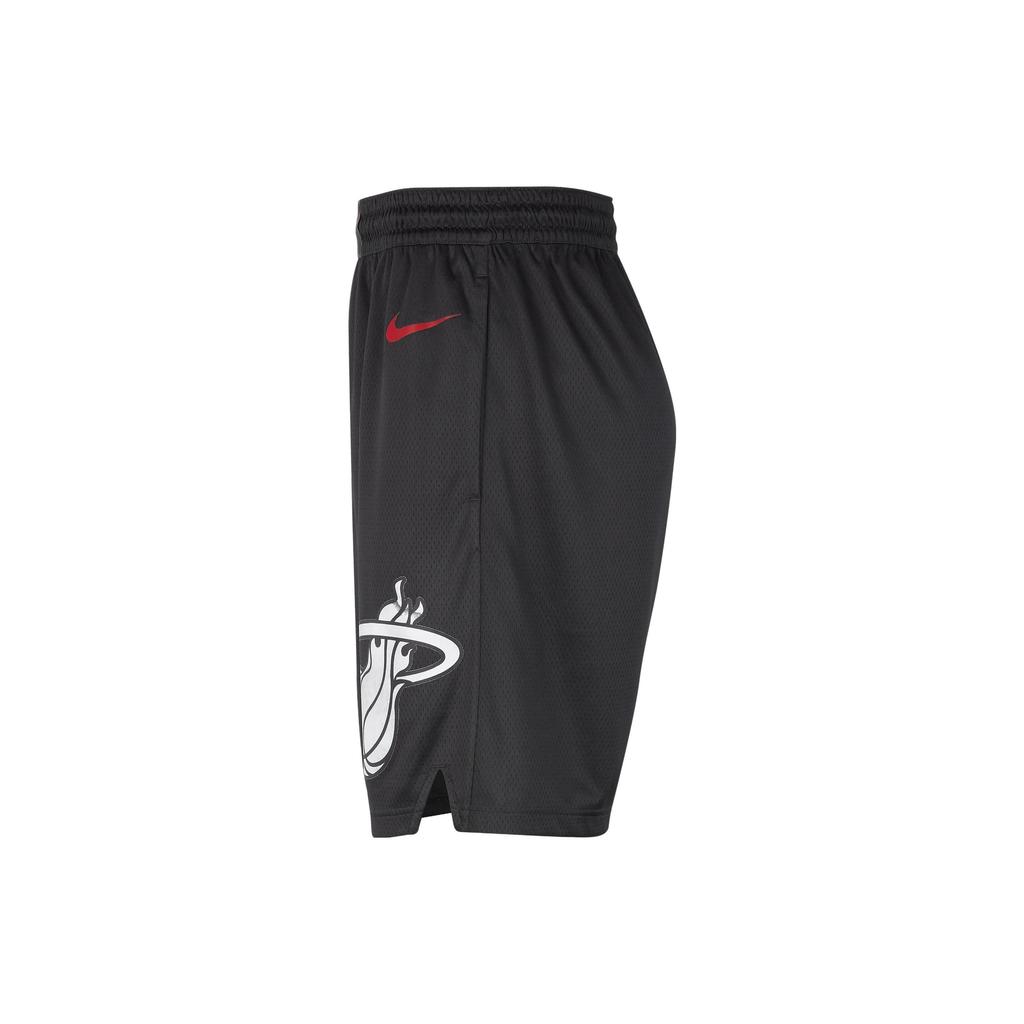 Nike Dri FIT NBA Miami Heat 2023/24 City Edition Casual Shorts Men's Black DX8708-010