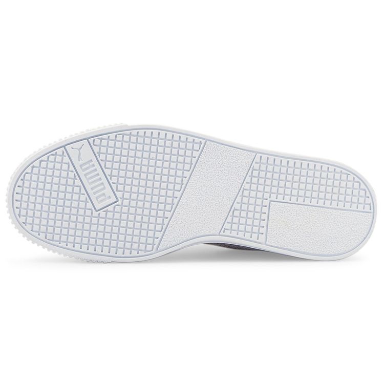 Puma Ever Fs Cv Canvas Breathable Durable Non-Slip Low-Top Skate Shoes Unisex Skate Shoes White Black 383865-04