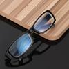 Damen Herren -100~-600 Dioptrien Lesebrille Business Kurzsichtigkeitsbrille Ultraleichtes Harz Blaulichtbrille