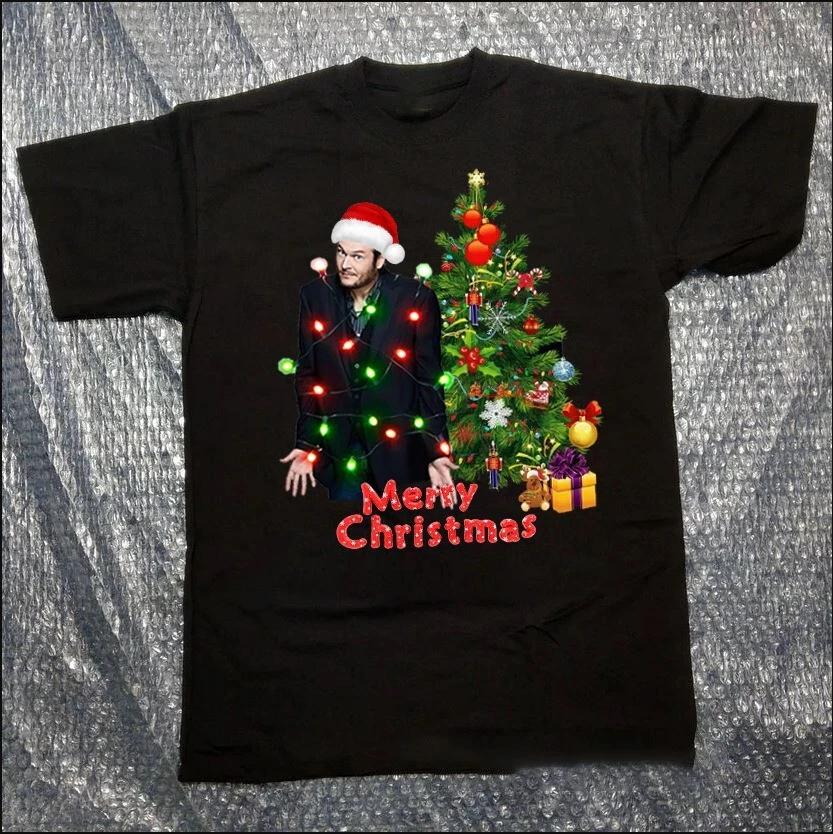 Men's and Women's T-shirts New Blake Shelton christmas Gift For Fans Unisex S-5XL Shirt