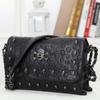 Spring and summer new skull women's bag embossed chain bag trendy shoulder crossbody small bag