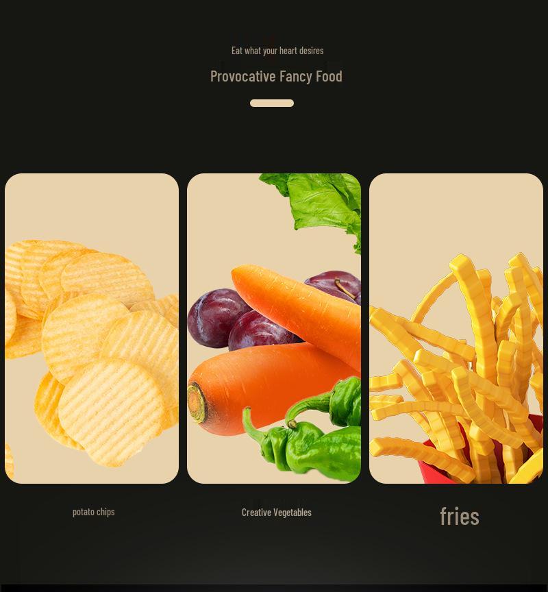 Stainless Steel Wavy Potato Knife - Multi-functional Thickened French Fry Cutter