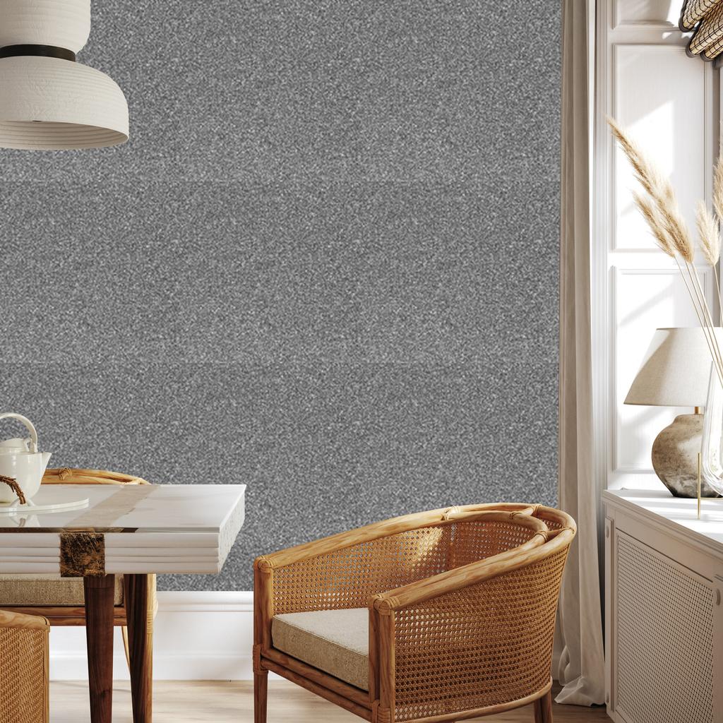Gray Glitter Wallpaper for Living Room and Bedroom 50x1000