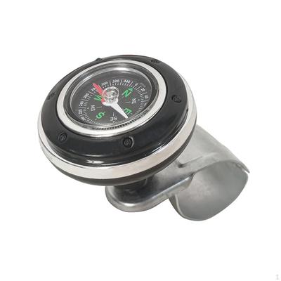 כדור עזר להגה לרכב עם מכשיר מצפן ידית עזר אוניברסלית
