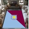 Tappeto in Velluto di Cristallo con Stampa Calcio Aston Villa, Comodo Assorbente d'Acqua Antiscivolo Tappeto per Pavimenti Interni