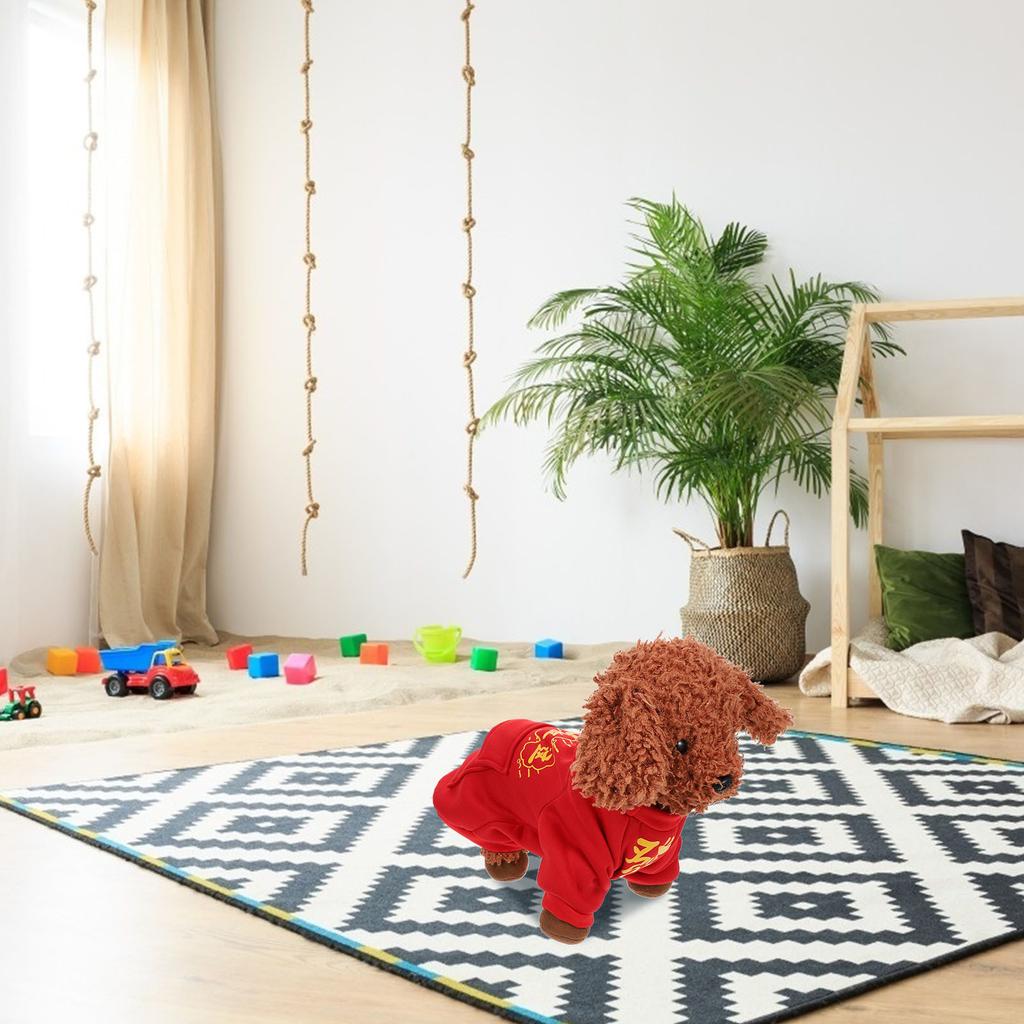 Warmes Haustierkostüm für Hunde Hochwertiges atmungsaktives Material Süßer entzückender Mantel für kleine Haustiere Feiertags-Cosplay-Accessoire