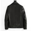 Genuine Leather Jacket Men's Slim-fit Waxed Cowhide Motorcycle Leather Jacket Men's Genuine Leather Short Leather Jacket Autumn