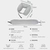 Neck Pillow Neck Support Breathable Stuffable U-Shaped Pillow With Hidden Zipper Adjustable Drawstring Neck Pillow For Travel