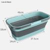 Portable Laundry Basin Travel Folding Wash Basin Durable Household Supplies