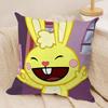 Anime Happy Tree Friends Cushion Cover Silky Short Plush DoubleSided Printed Pillow Case for Sofa All Seasons Home Decor Gift