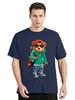 A Cool Bear With A Guitar And Sunglasses Funny Tshirt Unisex Fashion Short Sleeve Casual Clothes Oversized Tshirt Hip Hop Tees