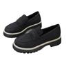 New Women's Shoes with Thick Heels and Soles, A Retro One-foot Style