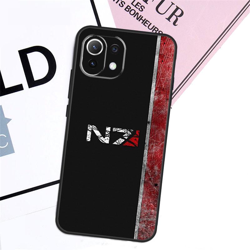 N7 Mass Effect Case For Xiaomi 17 Pro Max 14 15 Ultra 13T 14T 15T Pro POCO F8 F7 F5 F6 X5 X6 X7 Pro Cover