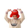 Hat, Lobster Hood, Hat, Plush Hood, Photo Props, Photo Props, Cartoon Hood.