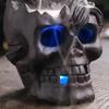 Zisha Skull Halloween Backflow Incense Burner - European Style Home Gift Ornament