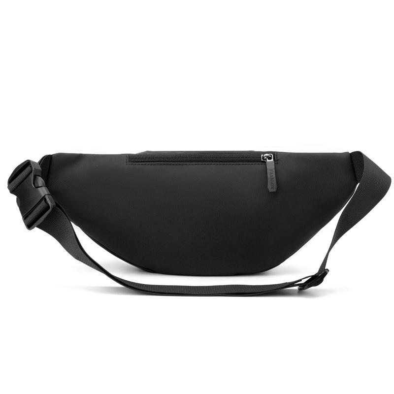 Mobile Phone Waist Bag Men's Wear-resistant Chest Bag Multi-compartment Crossbody Bag