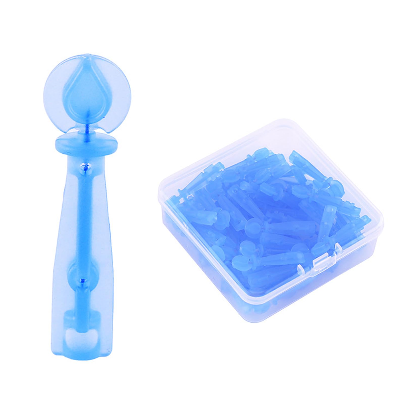 

YFFSFDC Blackhead Removal Acne Pore ABS Beauty Easy to Disposable Tool, Needle, Care, Material, Tool, Use, Portable, (50 Pieces)