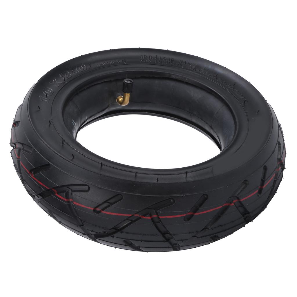 10 Zoll 10x3.0 Gummi Außen- und Innenschlauch Verdicktes Luftrad für Elektroroller Upgrade-Teile