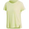 T Shirts Women's Green Crew Neck Moderate Straight Fit CF4440