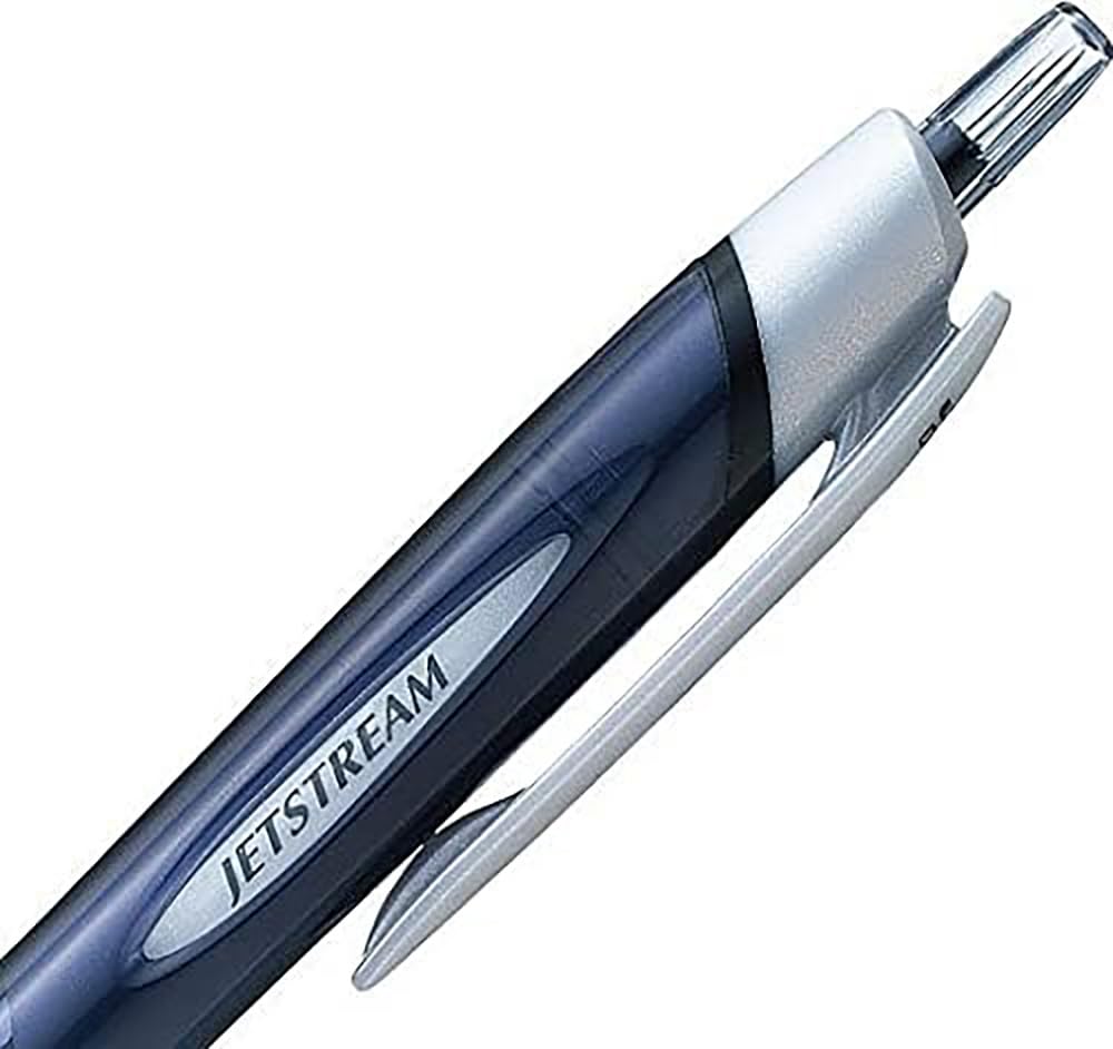 Mitsubishi Pencil Jetstream Yağ Bazlı Tükenmez Kalem SXN-150-38.24 0.38mm Siyah Kolay Yazılır