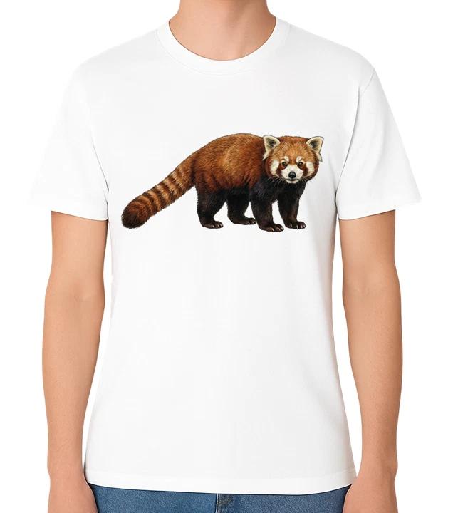 Red Panda T-Shirt Cute Wildlife Animal Nature Lover Graphic Unisex Tee XXXXL