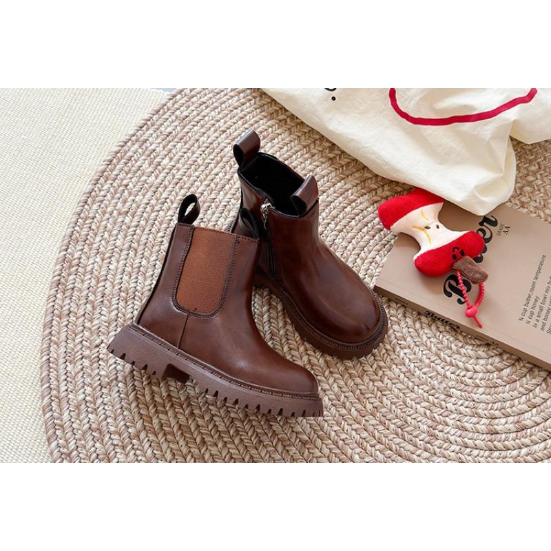 Girls Martin Boots Autumn Short Boots British Style Kids Fashion Boots