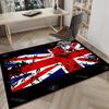 British Flag Artwork Area Rug Office rug, Chair Rug, Decor Carpet Livingroom bedroom Mat, Large Size Fan gifts Christmas gifts