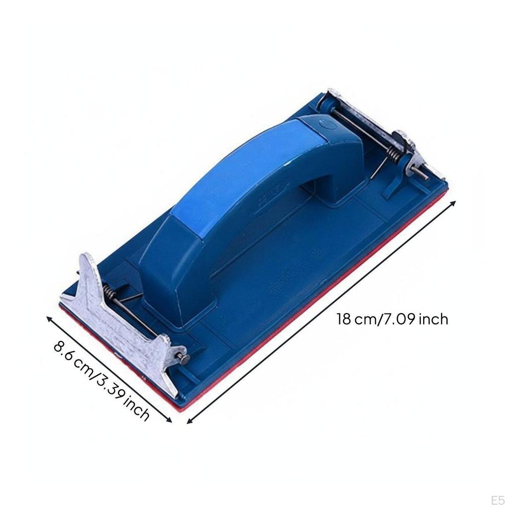 Sanding Paper Holder Portable Manual Block Lightweight Wall Polishing Tool for Carpenters,