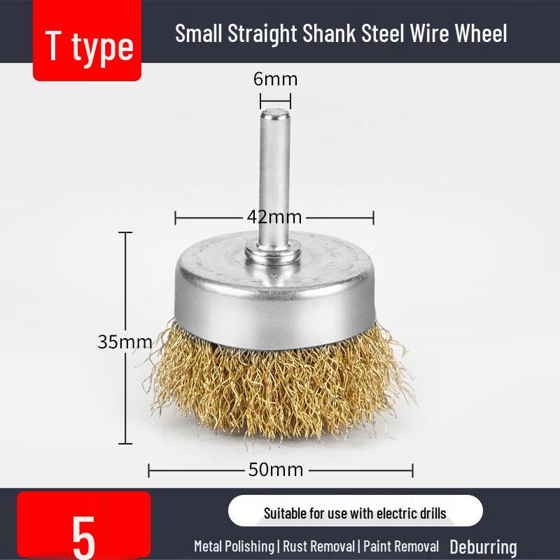 

Straight Shank Wire Wheel Set for Drills
