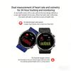 SACOSDING Nové chytré hodinky pro muže, ženy, typ vzduchové pumpy a airbagu, test krevního tlaku, 1,43palcový AMOLED displej EKG, volání přes Bluetooth