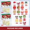 Christmas Magnetic Building Blocks STEM Montessori Toys for Kids Educational Puzzle Gift Sensory Play