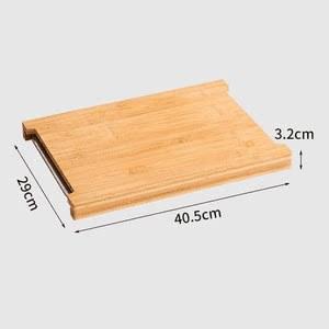 Bamboo cutting board Household kitchen Fruit and vegetable cutting board Chopping board with tray Pull-out dual-purpose cutting board Cheese board box size shipped 20 pieces per box