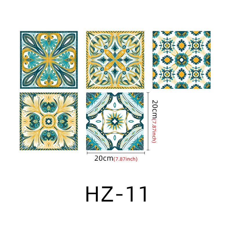 Thickened Matte Tile Sticker Self-Adhesive Wall Sticker Waterproof And Moisture-Proof Kitchen And Bathroom Renovation Wallpaper