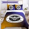 Brentford Football Printed 3 Pieces Bedding Set, Comfortable Skin Friendly Bedroom Duvet Cover Set