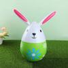 PVC Easter Inflatable Rabbit Safe Inflatable Easter Eggs Durable Easter Rabbit Eggs Balloon  Yard