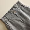 Wide-leg Pants Women's High-waist Drape Loose Casual Cotton and Linen Pants Bud Waist Linen Straight Trousers