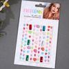 Stage makeup facial diamond stickers water drops teardrop facial diamond stickers girl stage diamond stickers