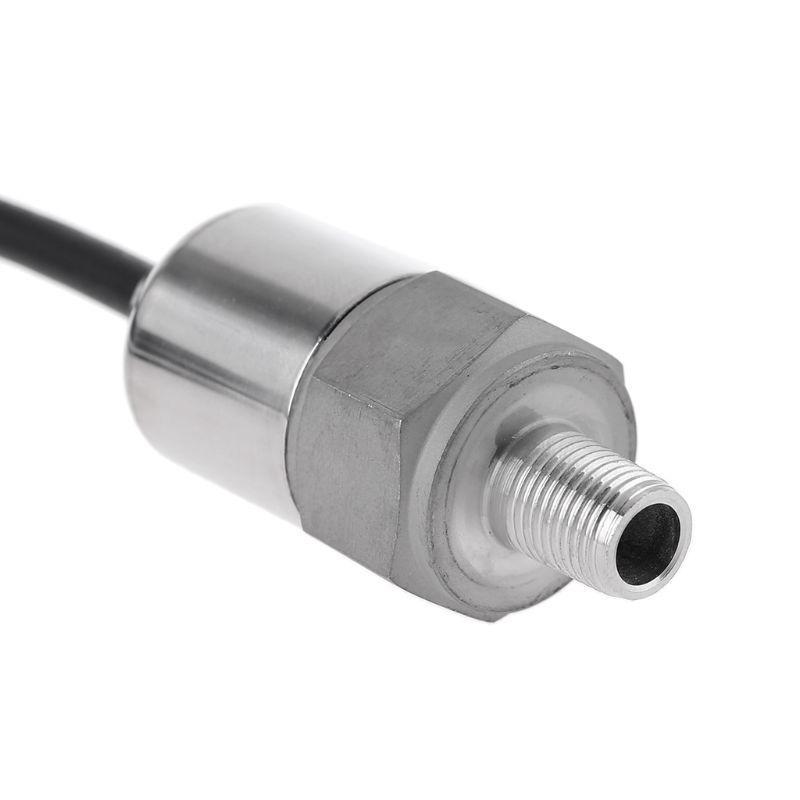1/8" Pressure Transducer 1/8 Input 8-32V 24V Output 4-20mA Stainless Steel Pressure for Oil Air Water