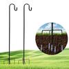 Garden Outdoor Single Hook With Base Single Hook For Plant Baskets  Garden Heavy Duty Bird Feeder Pole