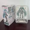 14cm Anime Hatsune Miku Figma 014 Joint Movable Face Change Boxed Doll PVC Action Figure Cute Model Toys Birthday Gift For Girls