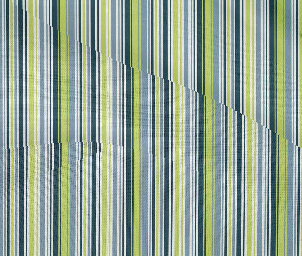 oneOone Tecido de algodão flexível, estampa listrada multicolorida, por jarda, 40 polegadas