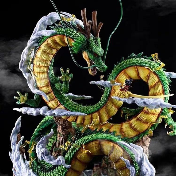 Dragon Ball Anime Figure Shenron Figure Goku And Shenron Figurine Model Pvc Statue Doll Collection Room Toy Gifts