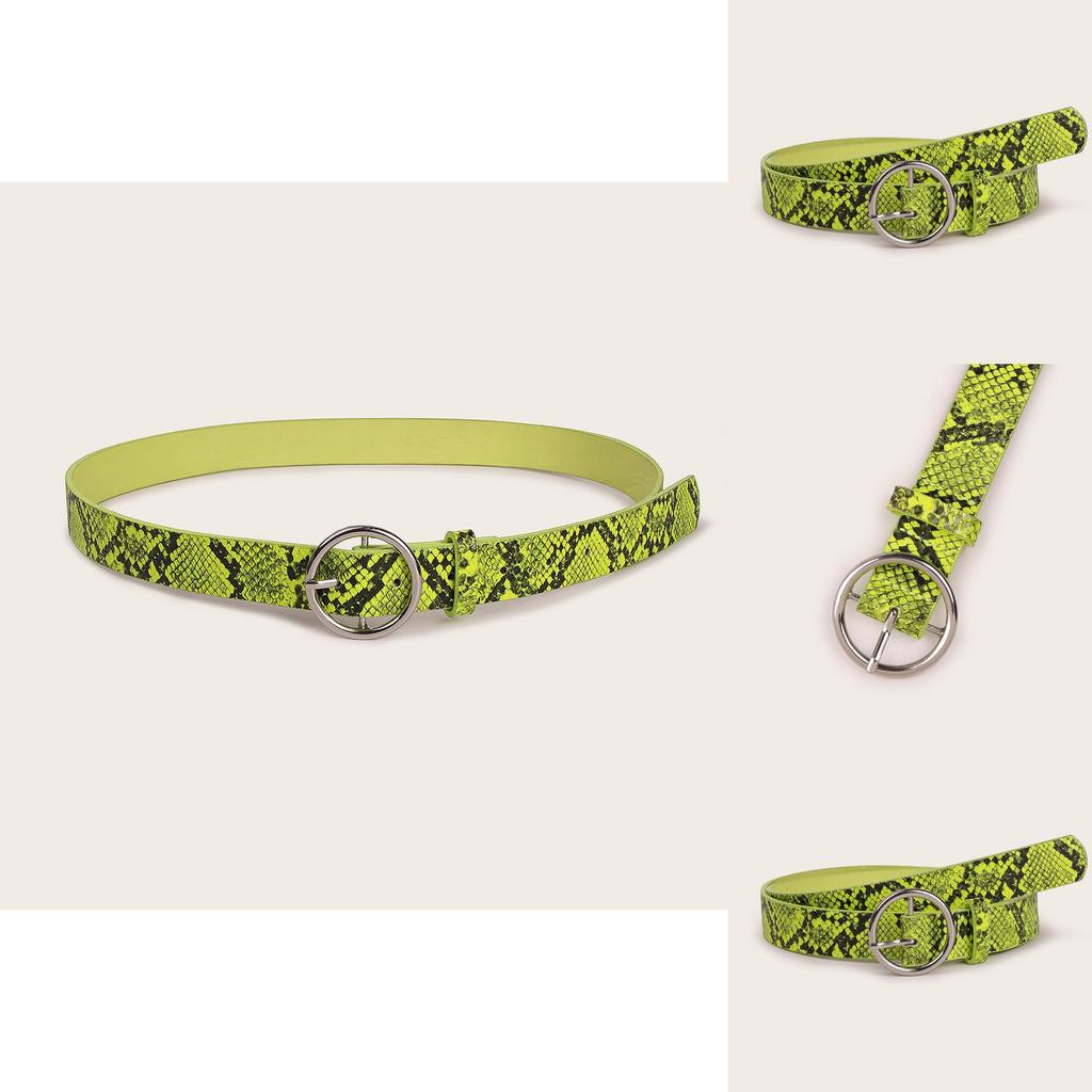 Summer Womens Fashion Belt With Animal Print And Alloy Closure For Office And Outings