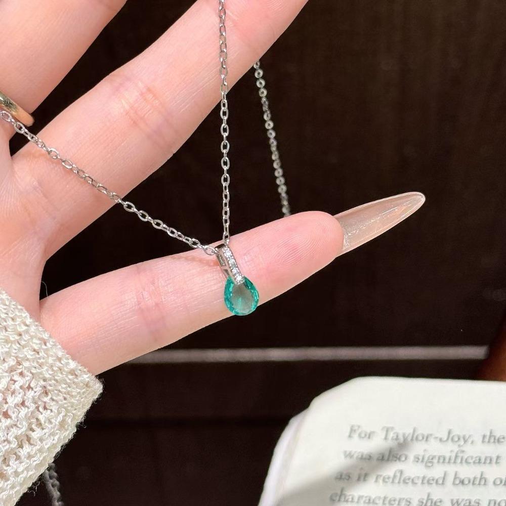 Volledige Diamant Dubbel Kruis Hanger Ketting Dames 2026 Verfijnd Middeleeuws Eenvoudig Veelzijdig Sleutelbeen Ketting Sieraden