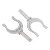 2Pcs Rowlock Socket Bracket 2in Aluminum Portable Durable Side Mount Oarlock Rowlock for Boat Yacht