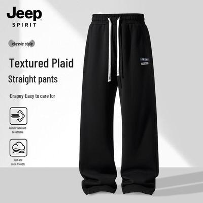 JEEP SPIRIT Men's Relaxed Fit Track Pants